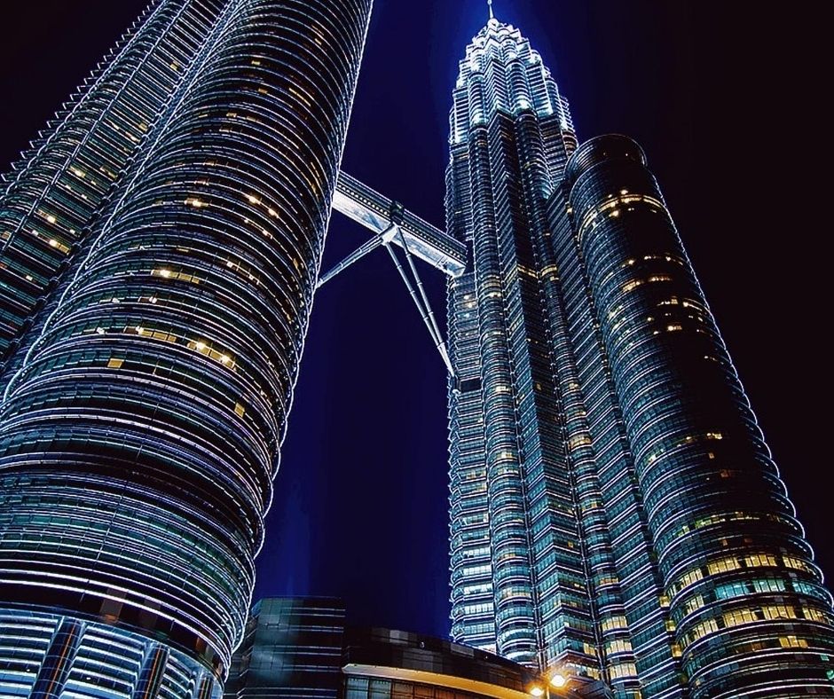 night view of KLCC